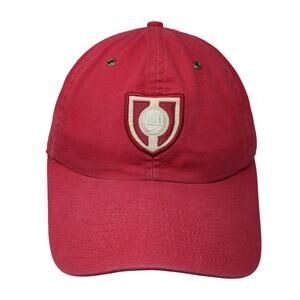 Nike Athletics Slideback Hat Red One Size Adjustable Embroidered Logo Vintage
